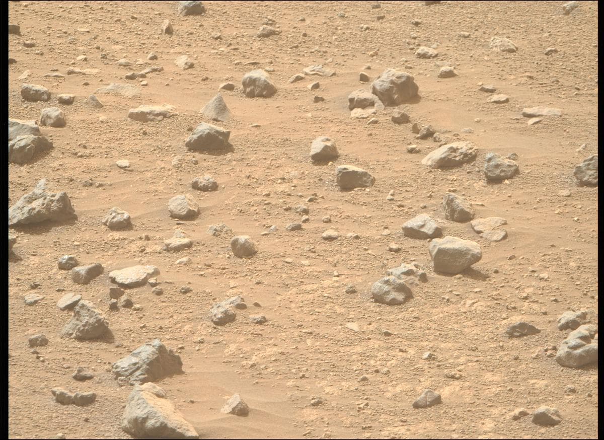 Foto de Marte da câmera MCZ_RIGHT