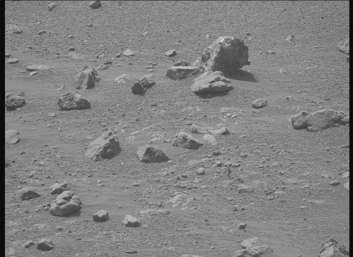 Foto de Marte da câmera MCZ_RIGHT