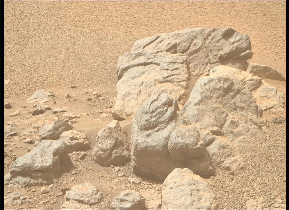 Foto de Marte da câmera MCZ_RIGHT