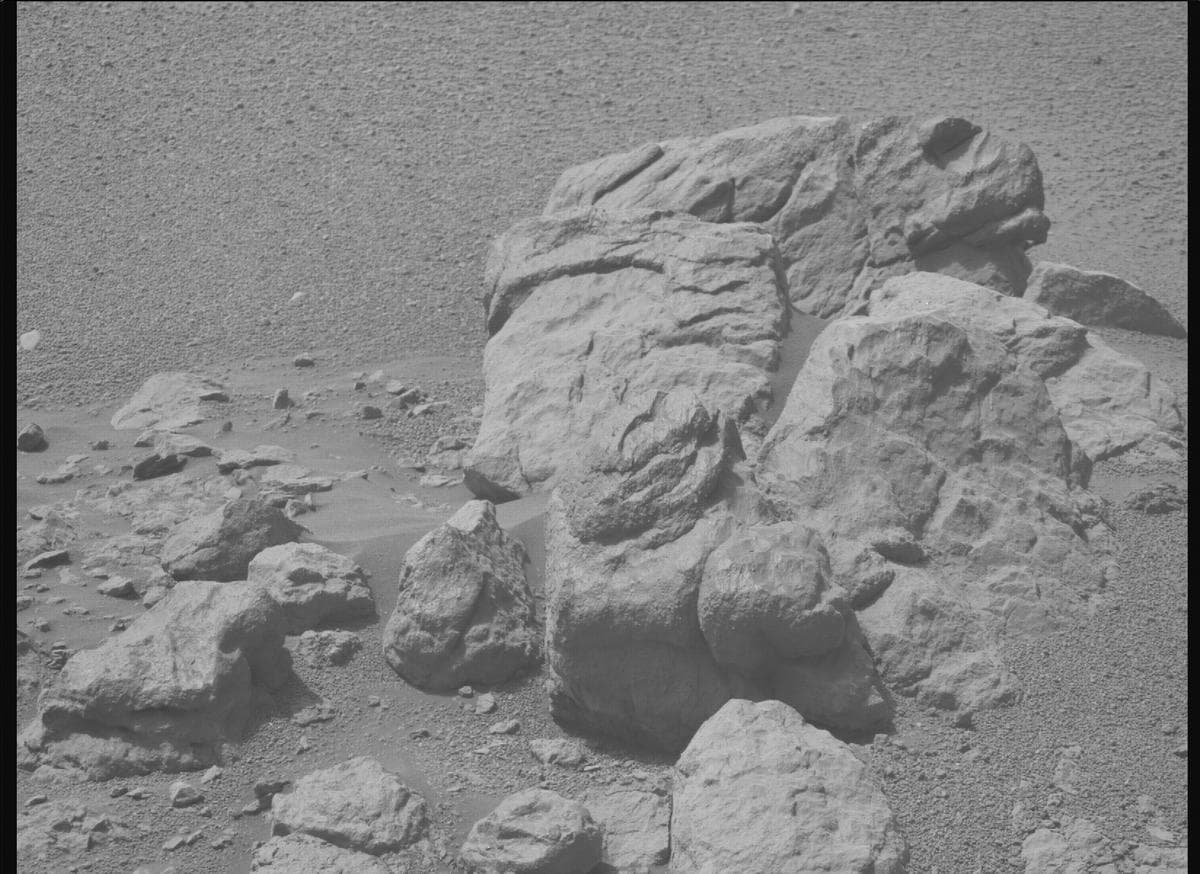 Foto de Marte da câmera MCZ_RIGHT