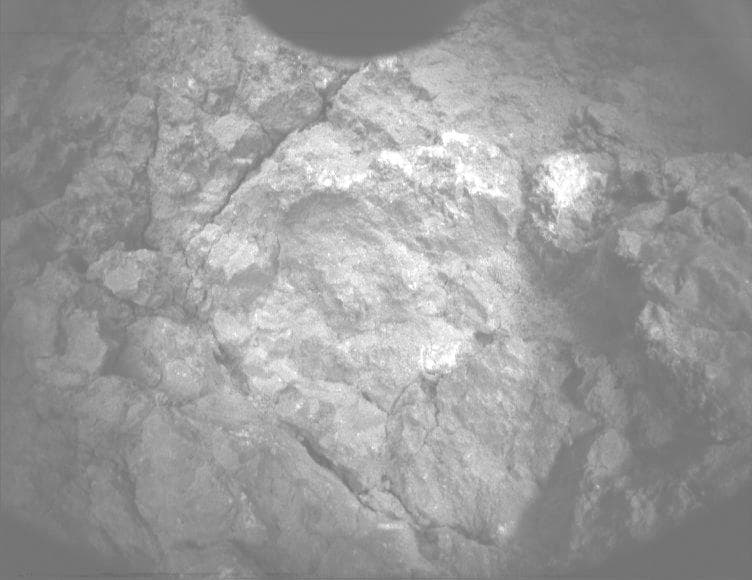 Foto de Marte da câmera PIXL_MCC