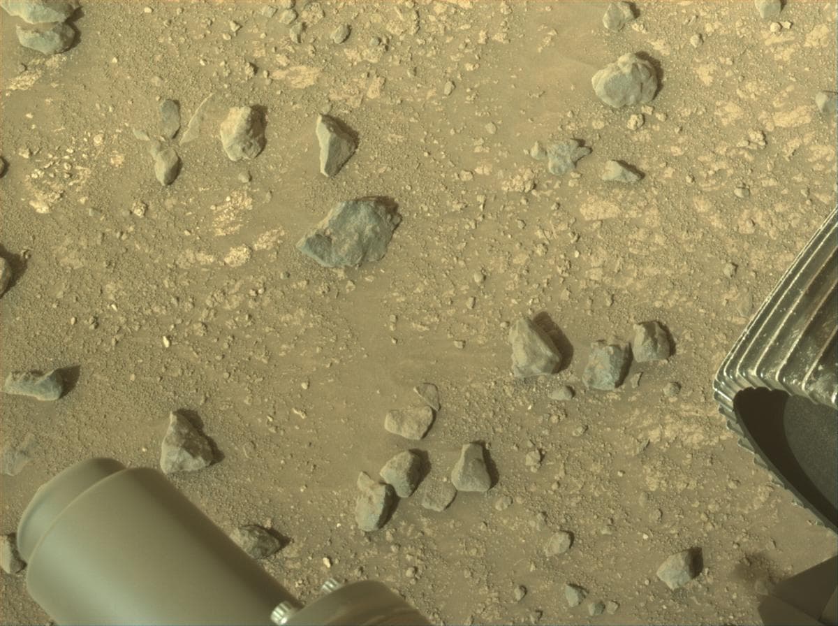 Foto de Marte da câmera NAVCAM_LEFT