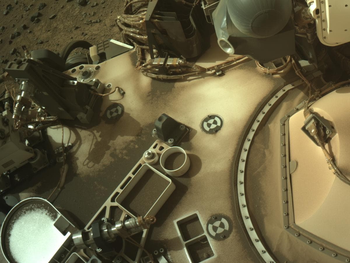 Foto de Marte da câmera NAVCAM_LEFT