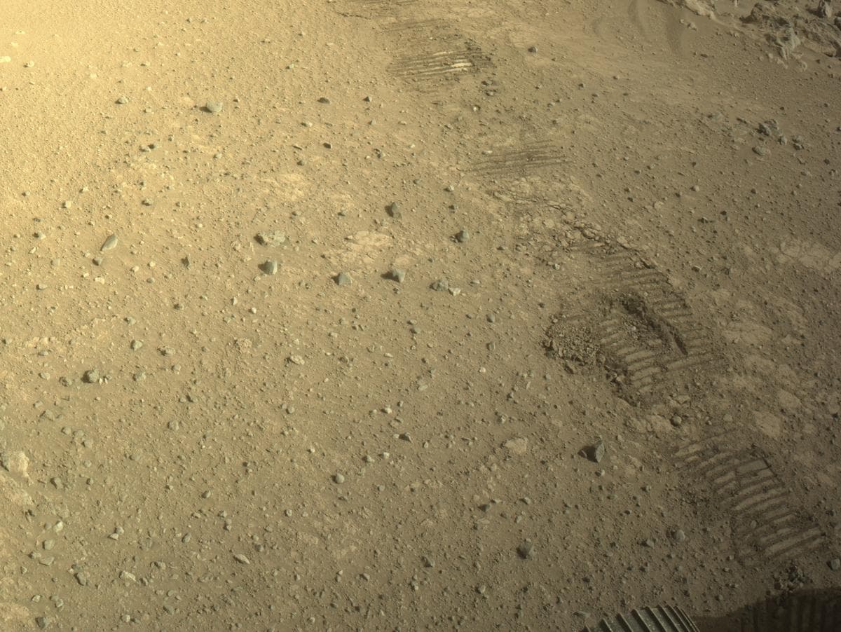 Foto de Marte da câmera NAVCAM_LEFT