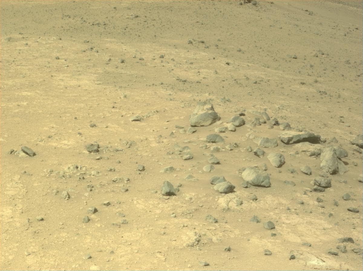 Foto de Marte da câmera NAVCAM_RIGHT