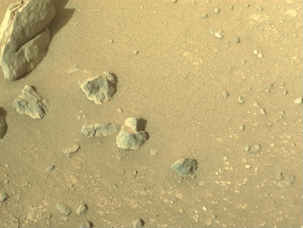 Foto de Marte da câmera NAVCAM_RIGHT