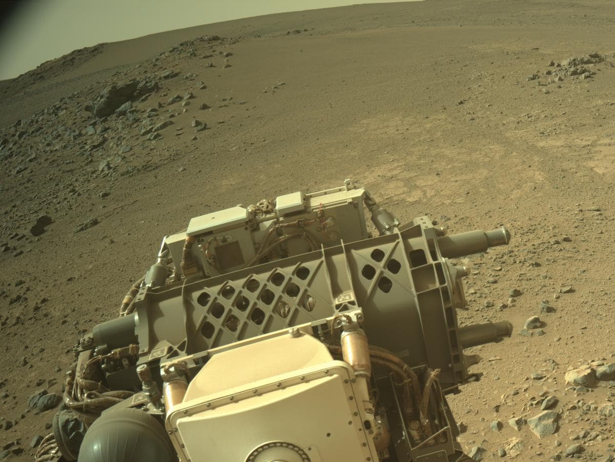 Foto de Marte da câmera NAVCAM_RIGHT