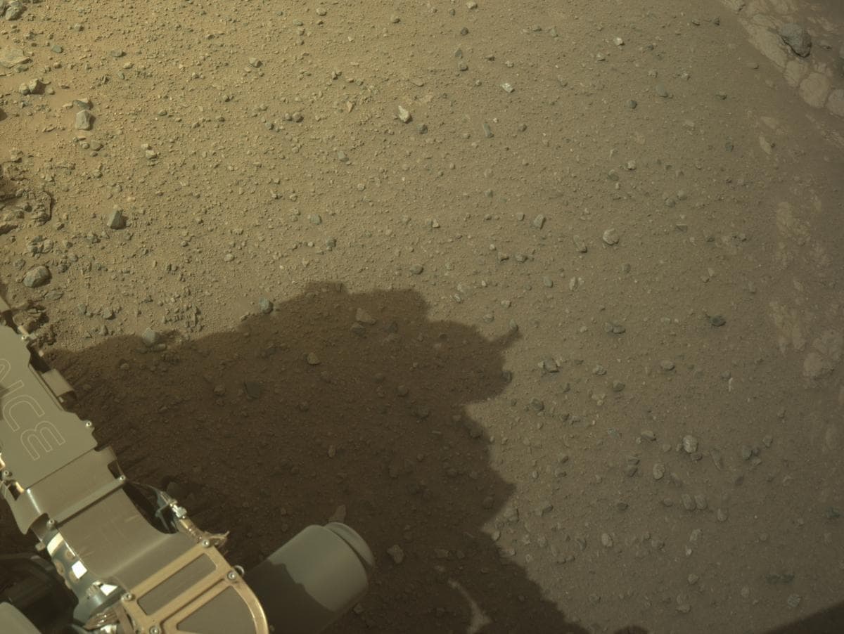 Foto de Marte da câmera NAVCAM_RIGHT