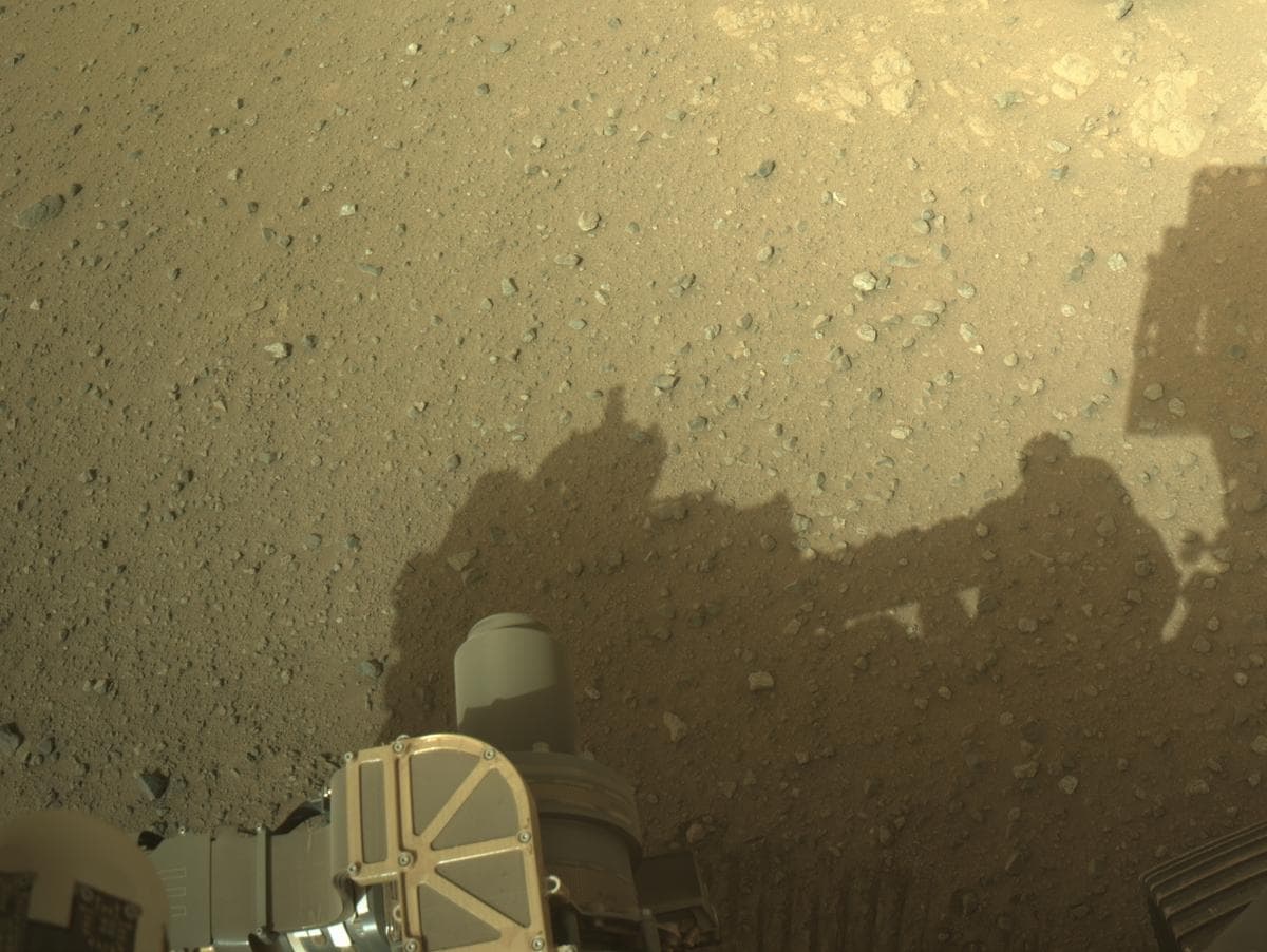 Foto de Marte da câmera NAVCAM_RIGHT