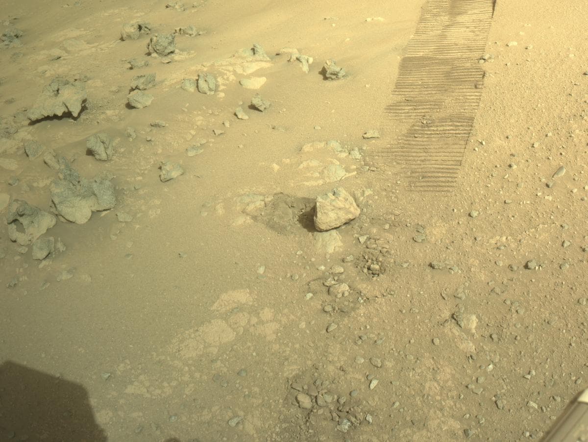 Foto do rover em Marte de 2026-03-03