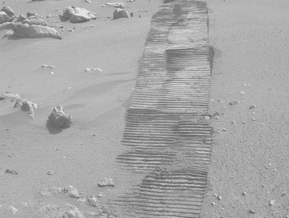 Foto de Marte da câmera NAVCAM_LEFT