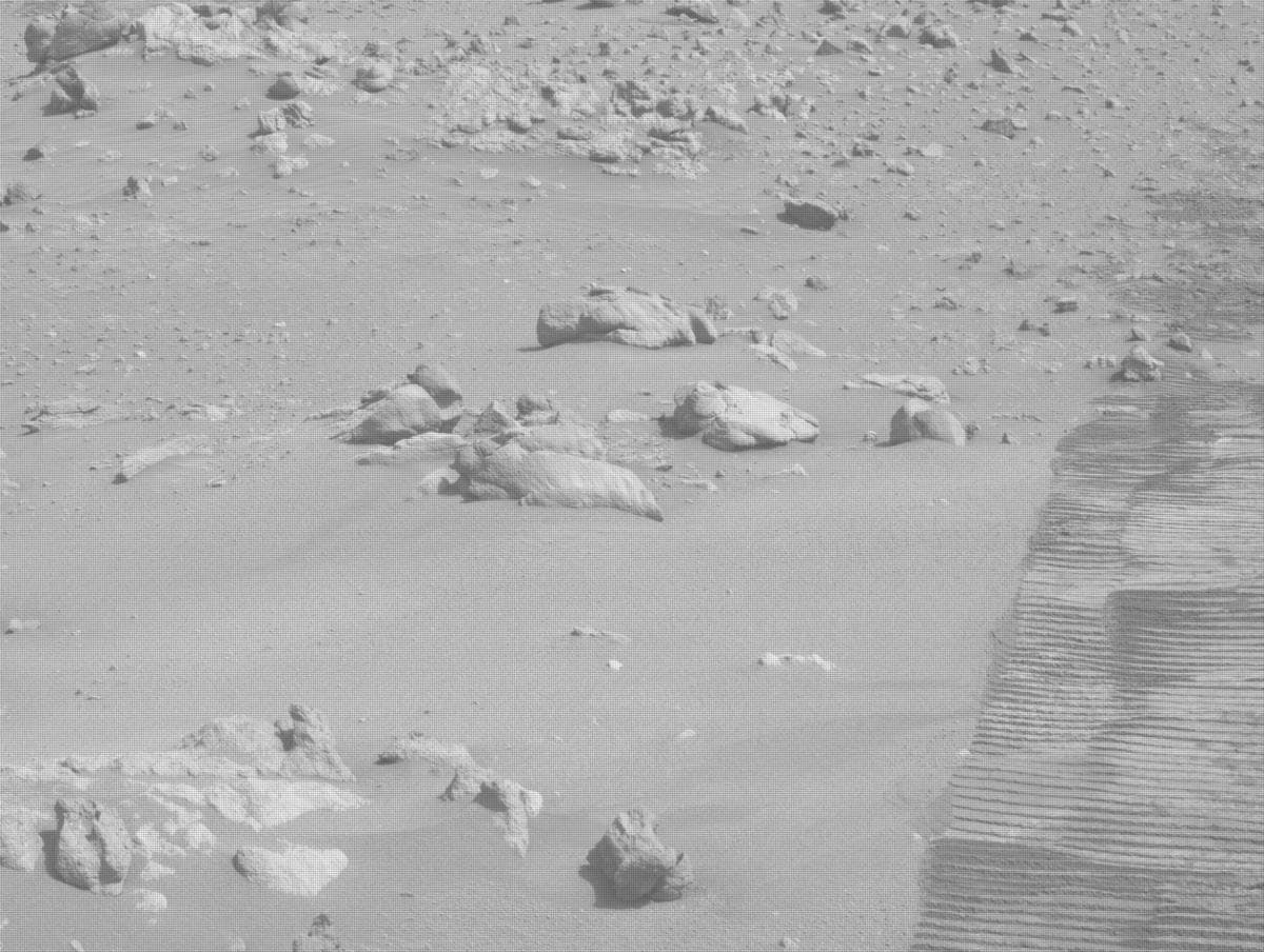 Foto de Marte da câmera NAVCAM_LEFT