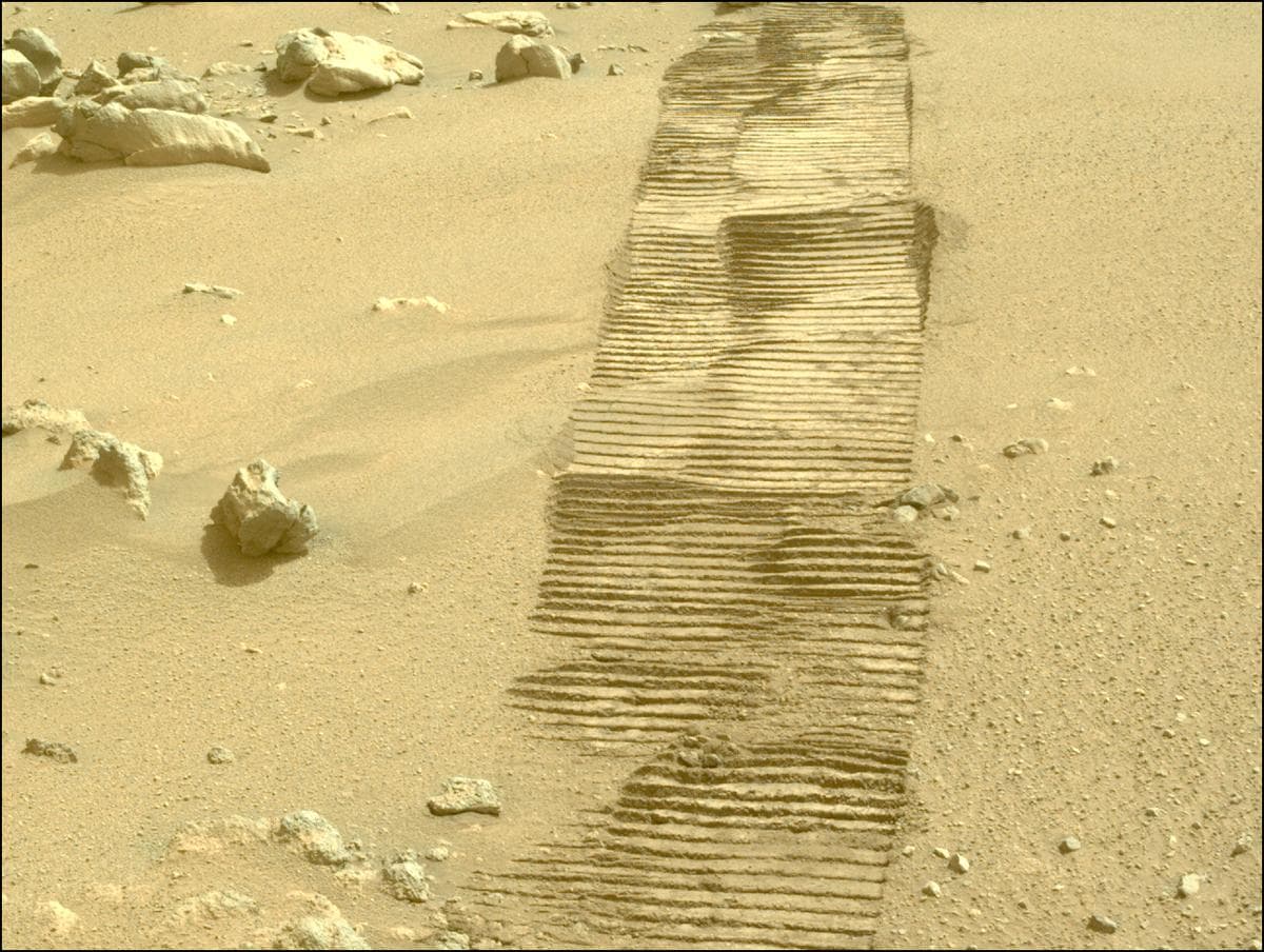 Foto de Marte da câmera NAVCAM_LEFT