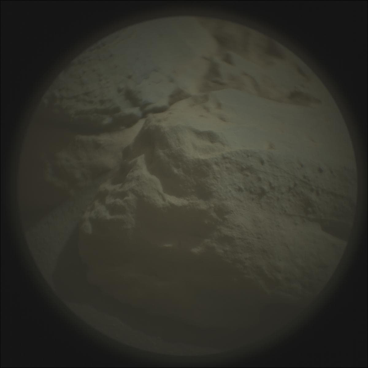 Foto de Marte da câmera SUPERCAM_RMI