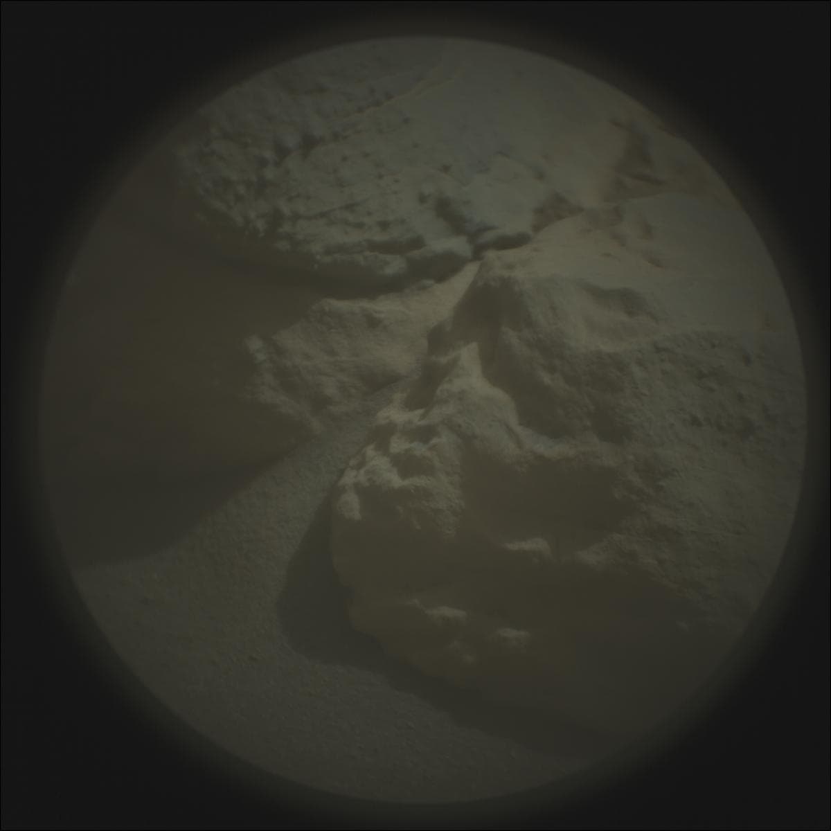 Foto de Marte da câmera SUPERCAM_RMI