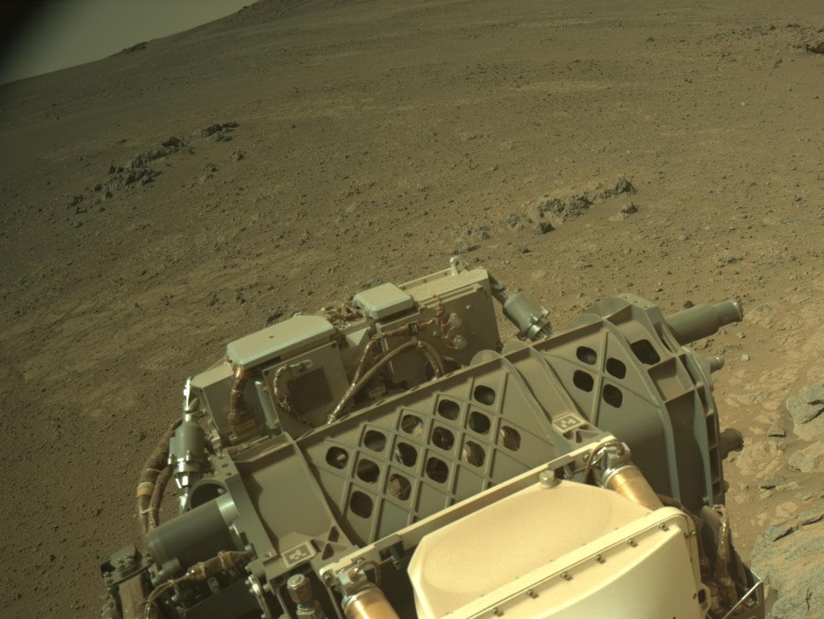 Foto de Marte da câmera NAVCAM_LEFT