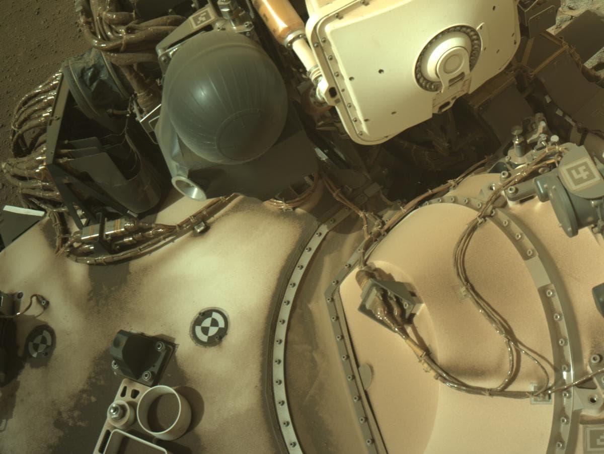 Foto de Marte da câmera NAVCAM_LEFT