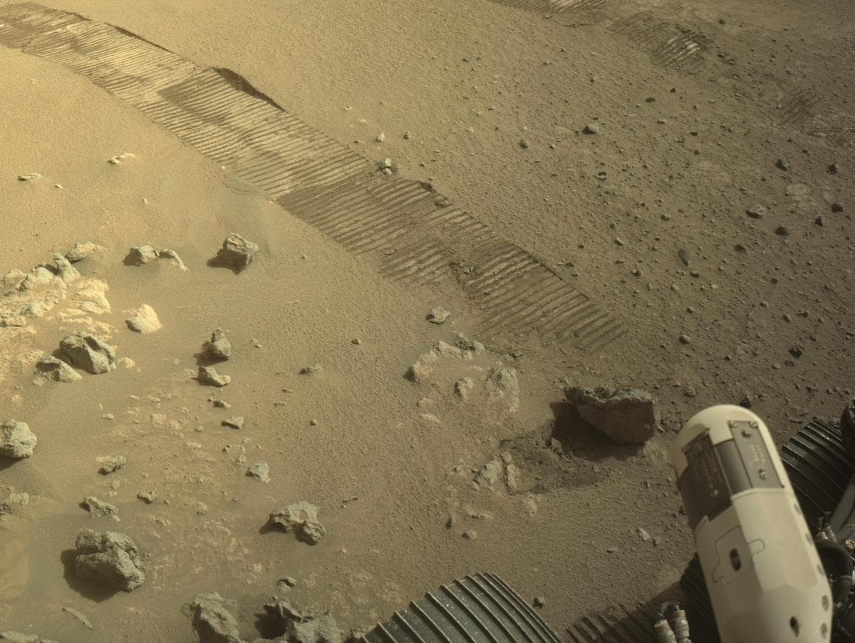 Foto de Marte da câmera NAVCAM_LEFT