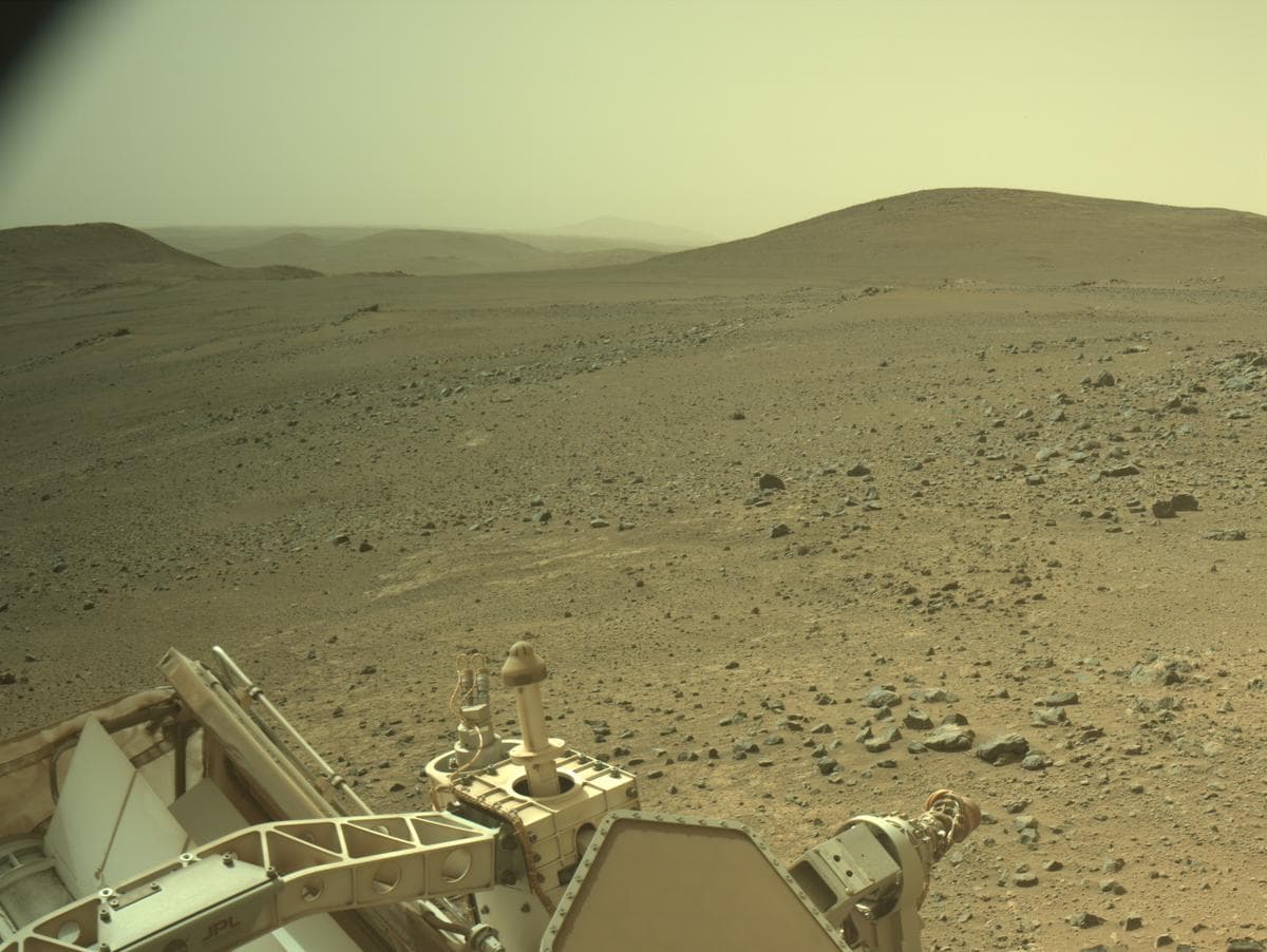 Foto de Marte da câmera NAVCAM_LEFT