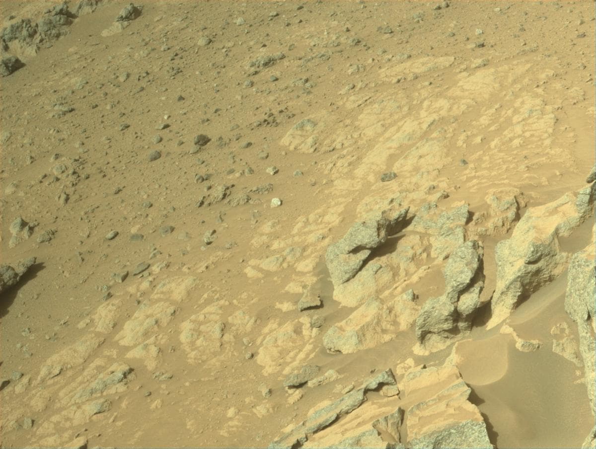 Foto de Marte da câmera NAVCAM_RIGHT