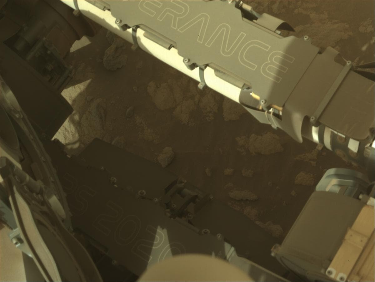 Foto de Marte da câmera NAVCAM_RIGHT