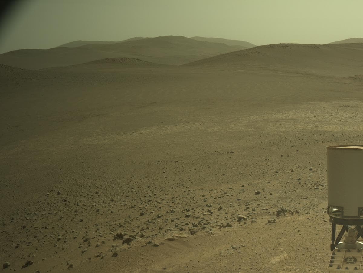 Foto de Marte da câmera NAVCAM_RIGHT