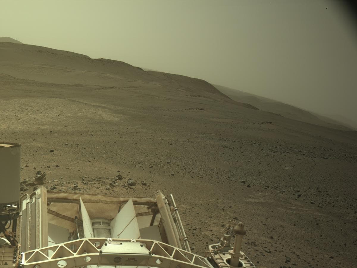 Foto de Marte da câmera NAVCAM_RIGHT