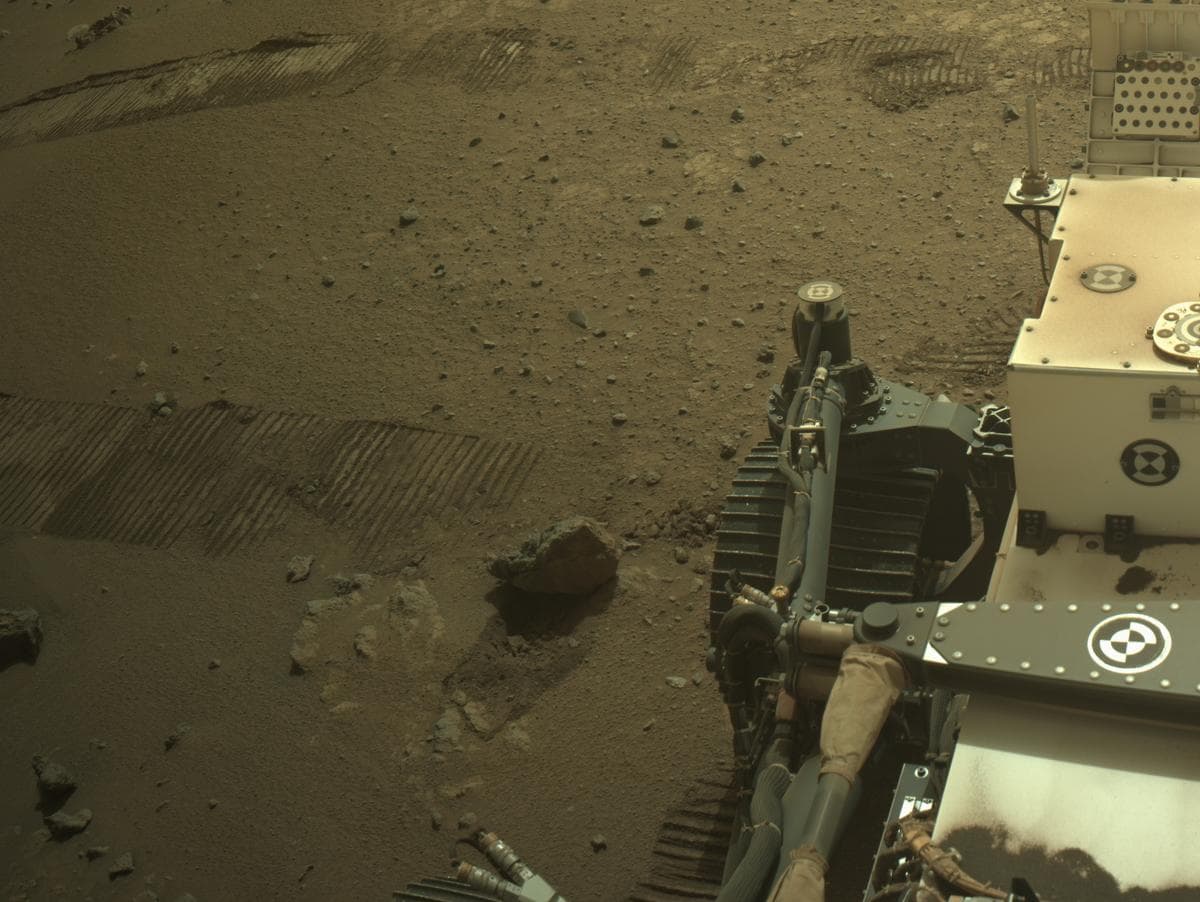 Foto de Marte da câmera NAVCAM_RIGHT
