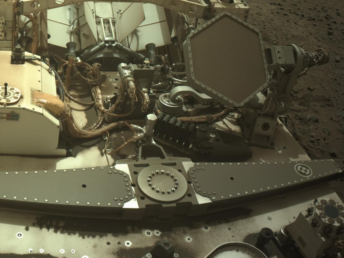 Foto de Marte da câmera NAVCAM_RIGHT