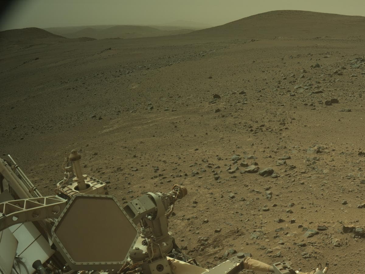 Foto de Marte da câmera NAVCAM_RIGHT