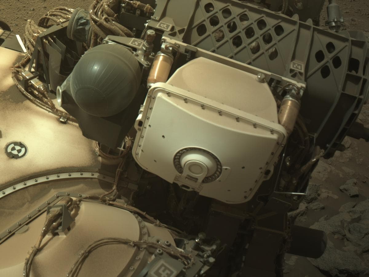 Foto de Marte da câmera NAVCAM_RIGHT