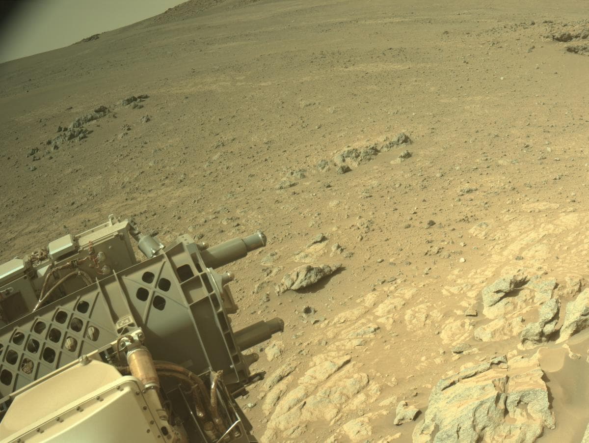 Foto de Marte da câmera NAVCAM_RIGHT
