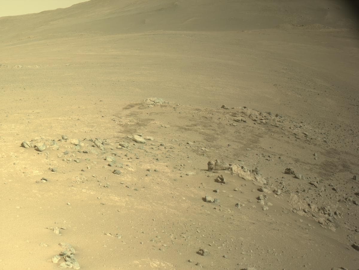 Foto de Marte da câmera NAVCAM_RIGHT