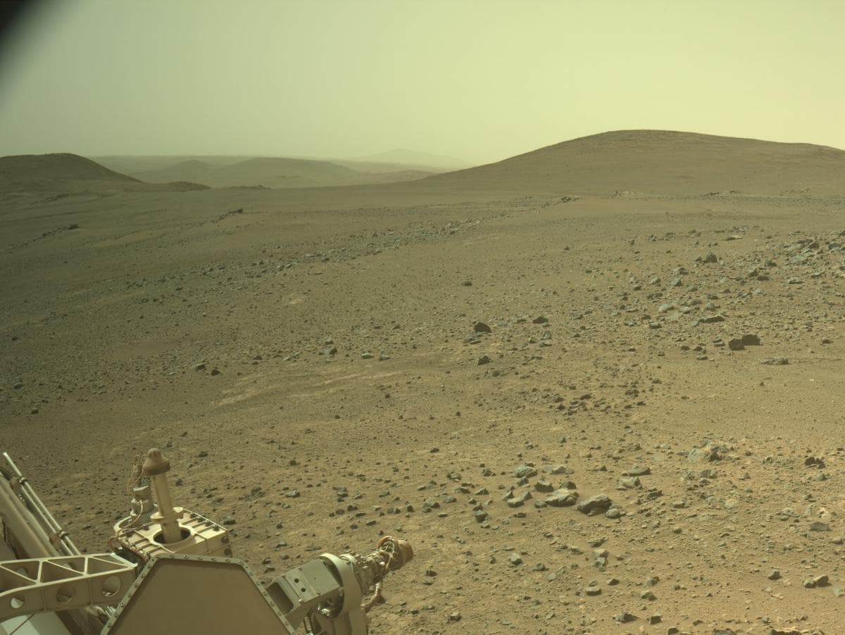 Foto de Marte da câmera NAVCAM_RIGHT