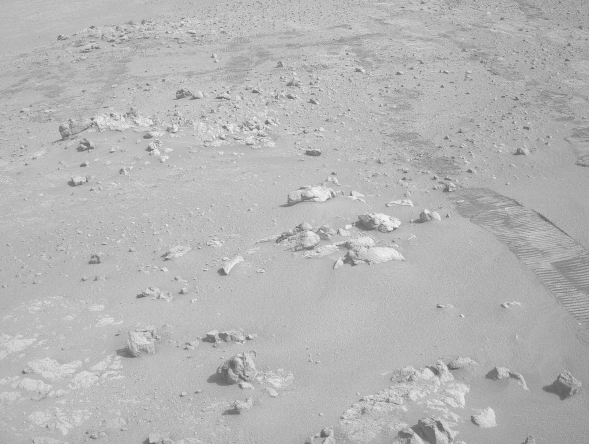 Foto de Marte da câmera NAVCAM_RIGHT