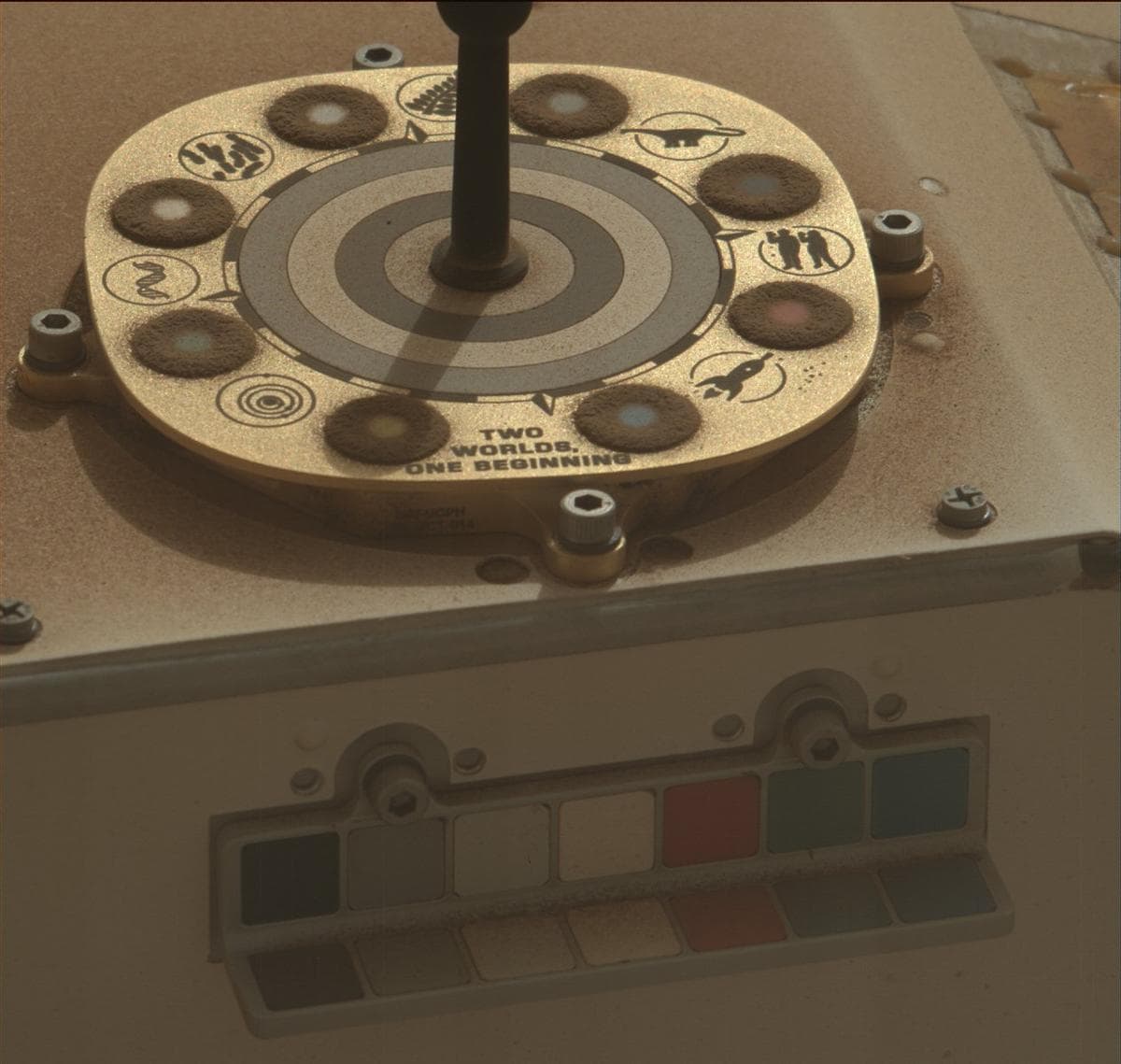 Foto de Marte da câmera MCZ_LEFT