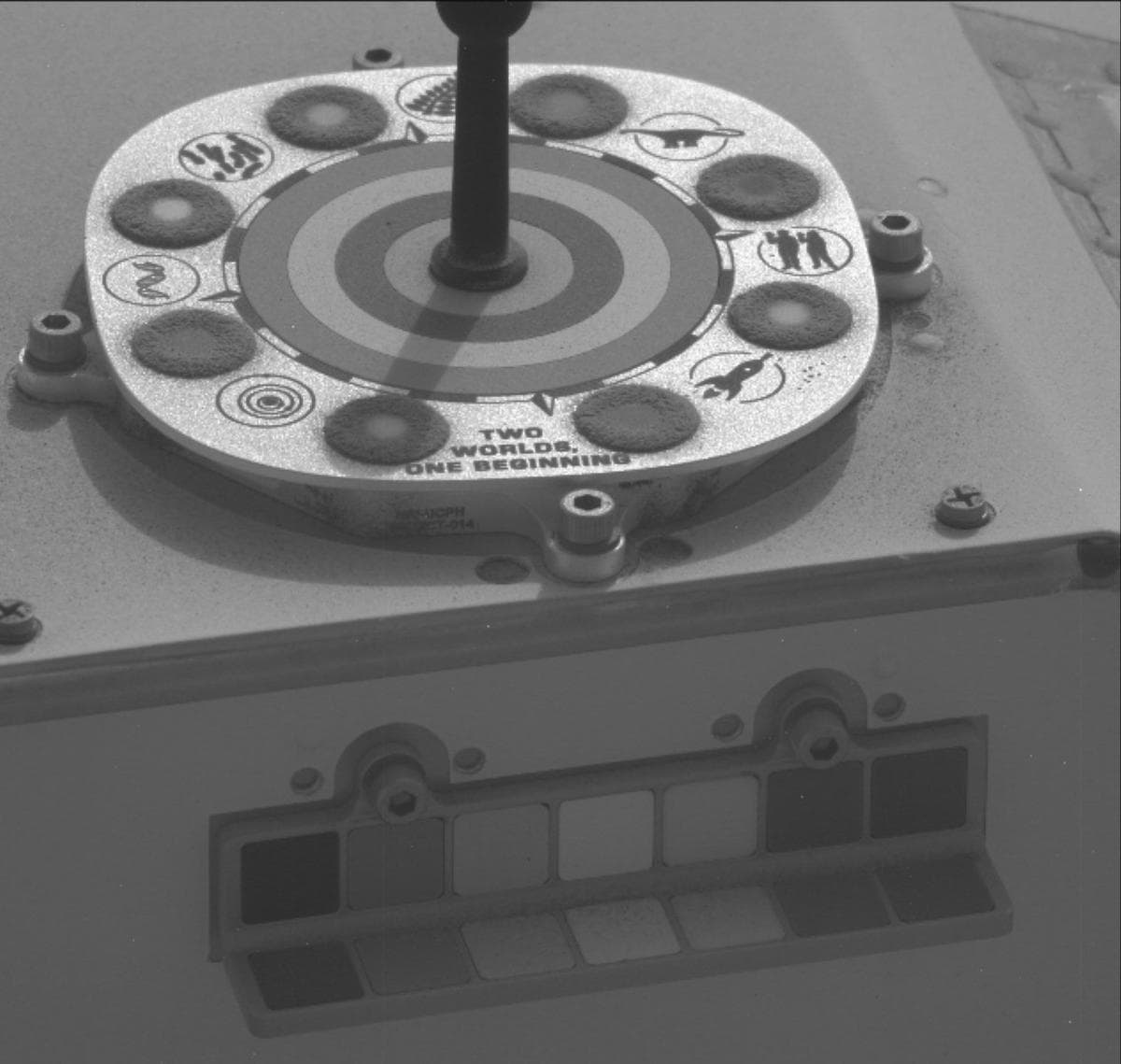 Foto de Marte da câmera MCZ_LEFT