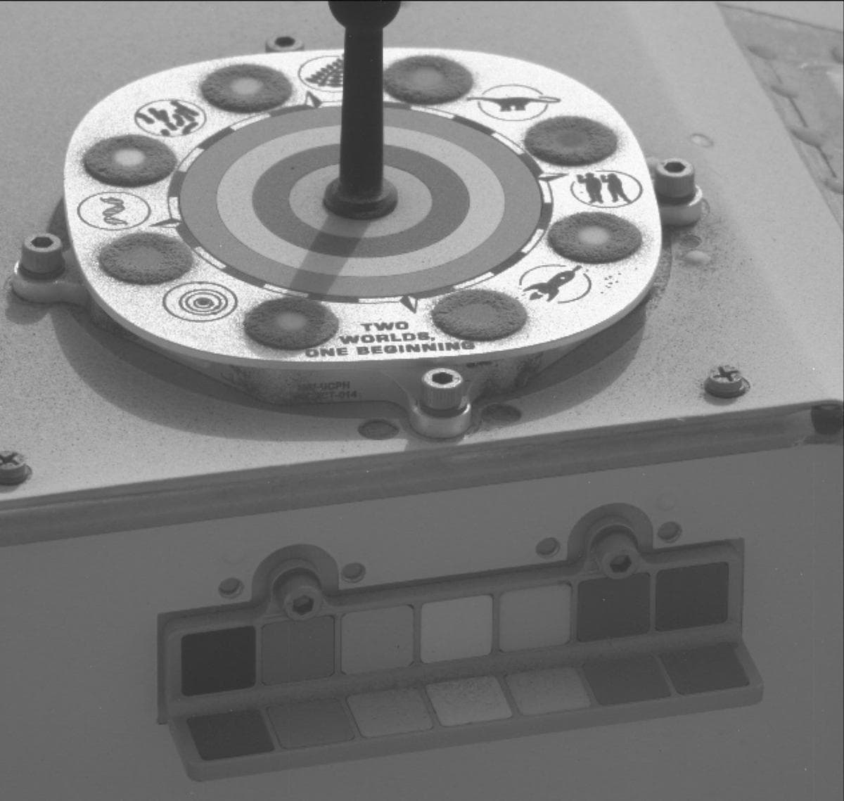 Foto de Marte da câmera MCZ_LEFT