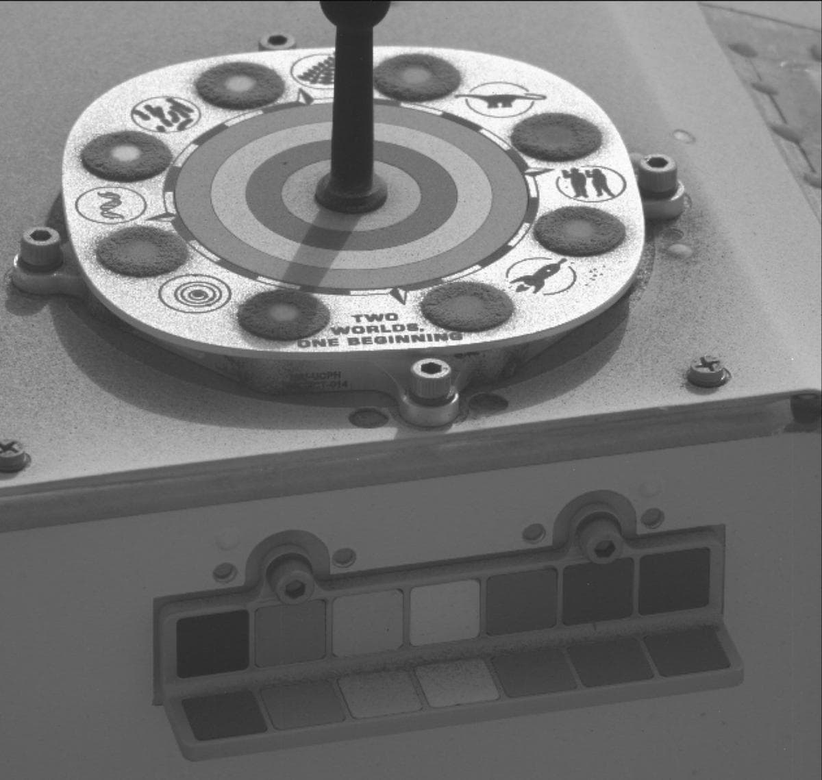 Foto de Marte da câmera MCZ_LEFT