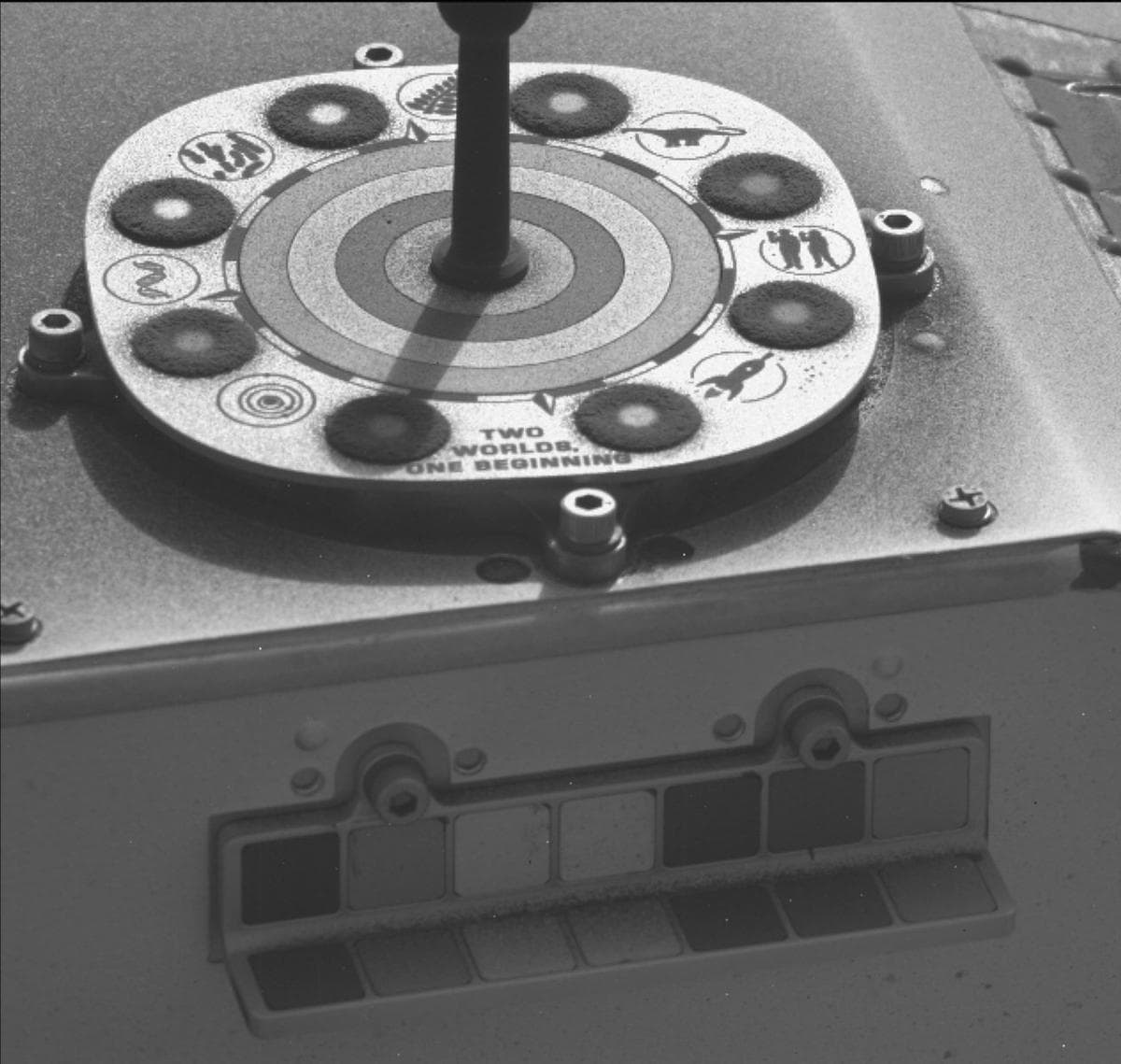 Foto de Marte da câmera MCZ_LEFT