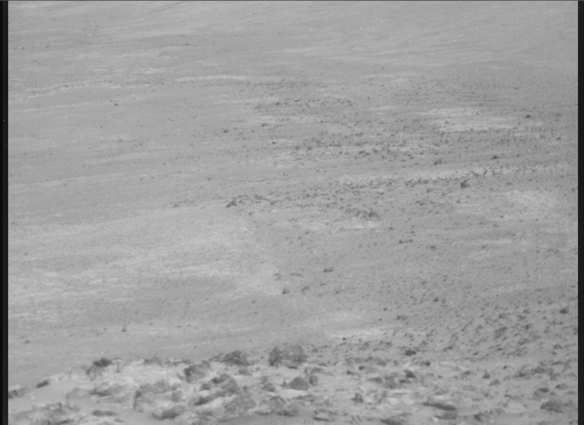 Foto de Marte da câmera MCZ_RIGHT