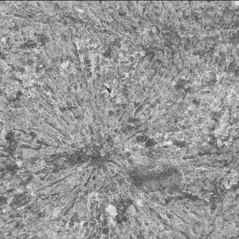 Foto de Marte da câmera SHERLOC_WATSON