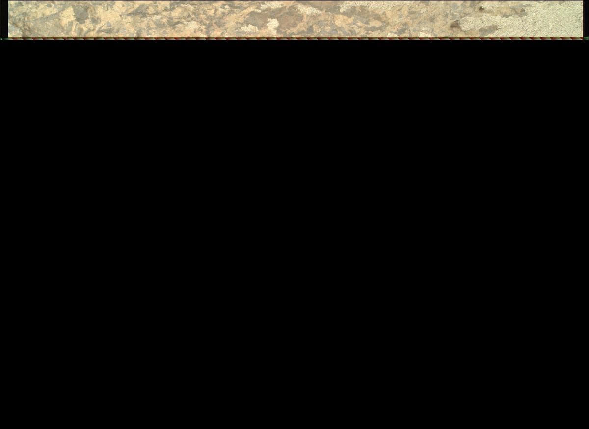 Foto de Marte da câmera SHERLOC_WATSON