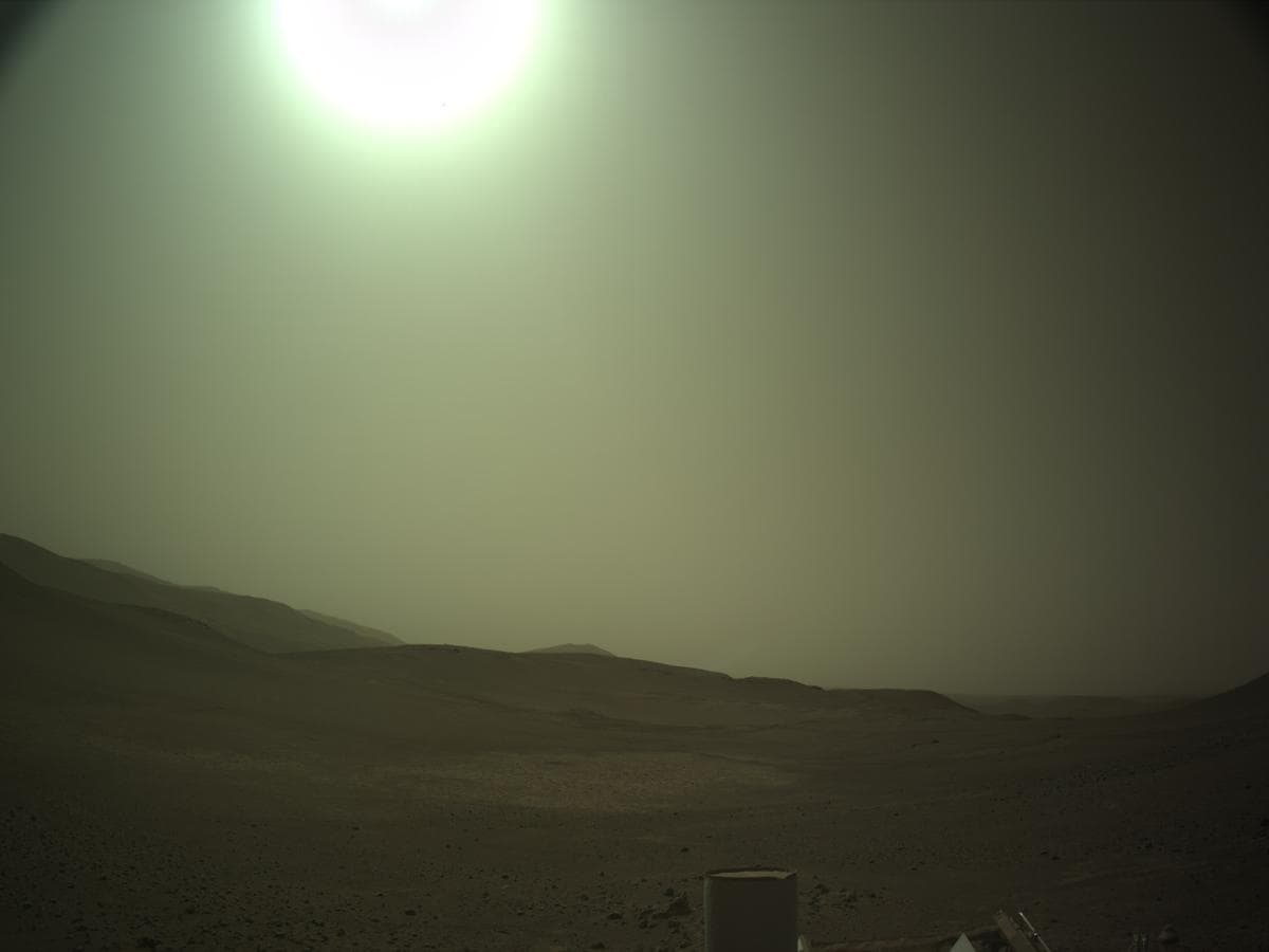 Foto de Marte da câmera NAVCAM_LEFT