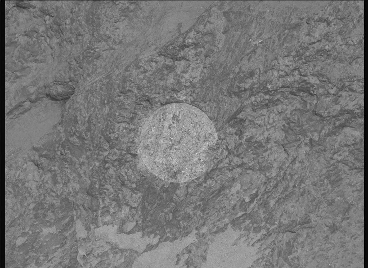 Foto de Marte da câmera MCZ_LEFT