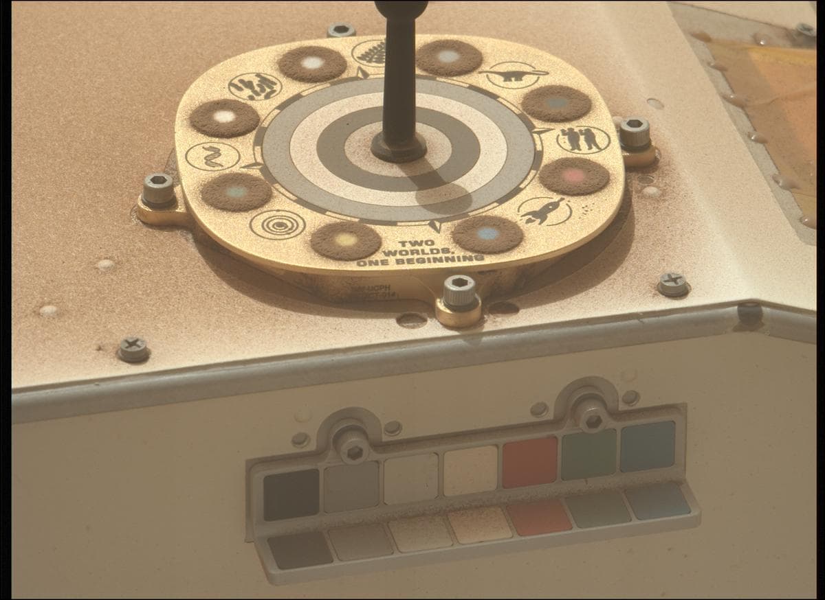 Foto de Marte da câmera MCZ_LEFT