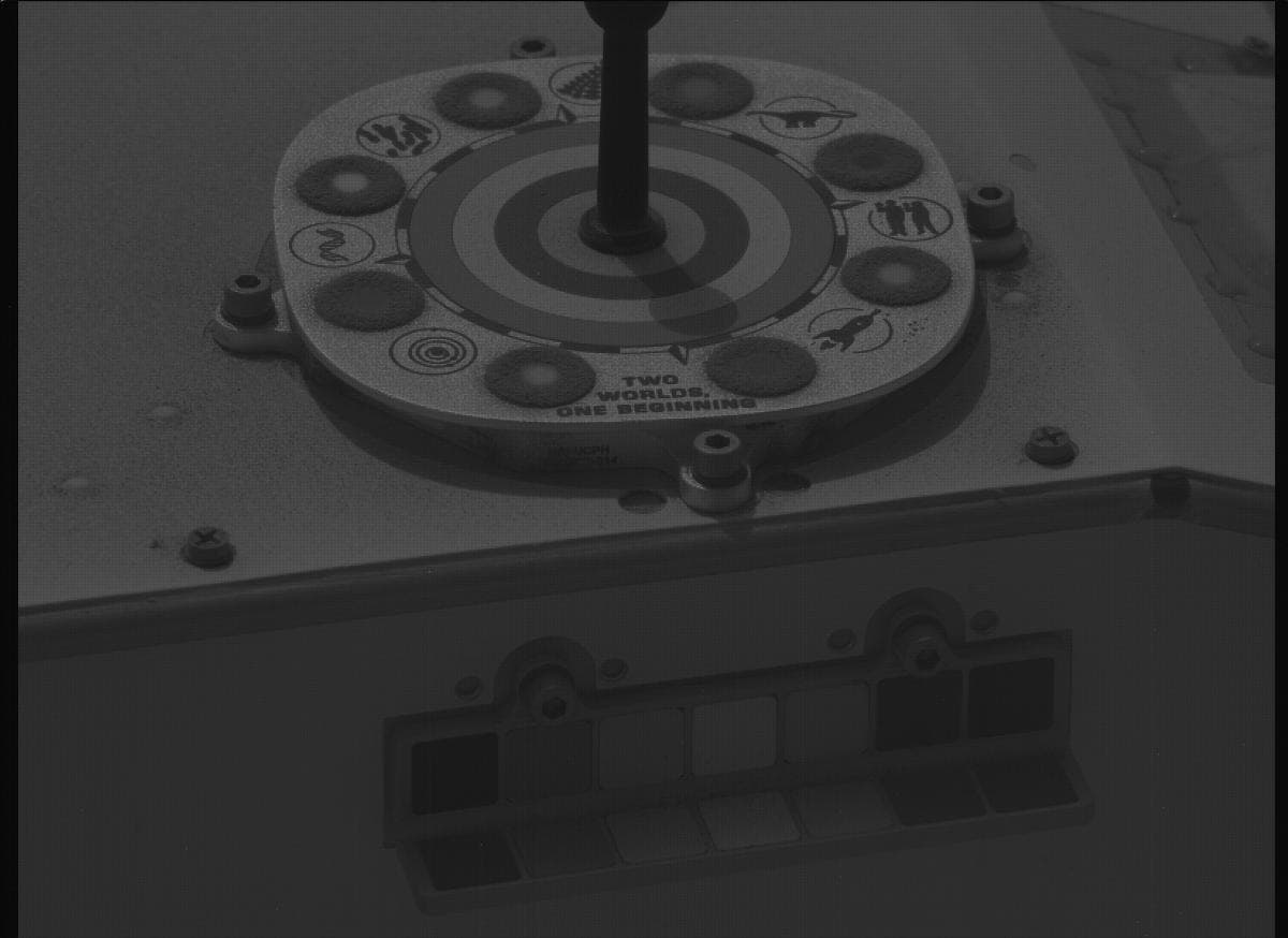 Foto de Marte da câmera MCZ_LEFT