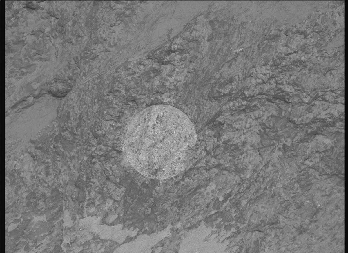 Foto de Marte da câmera MCZ_RIGHT