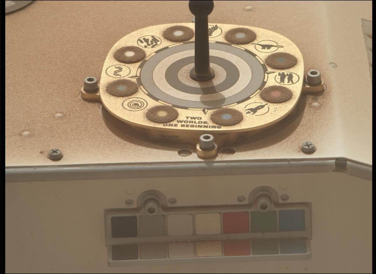 Foto de Marte da câmera MCZ_RIGHT