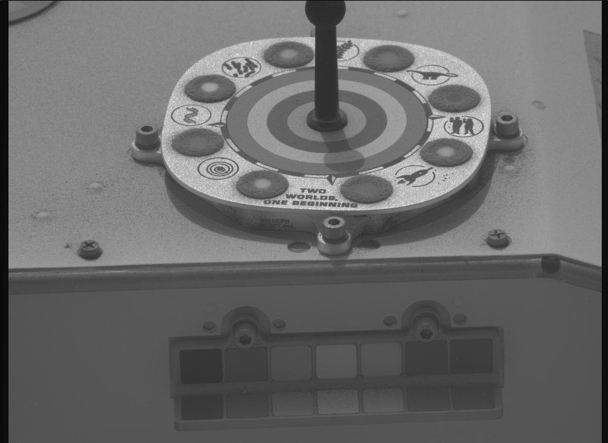 Foto de Marte da câmera MCZ_RIGHT